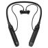 ACEFAST N6 Bluetooth 5.4 Wireless Neckband Earphones 120H Music Time in-Ear Magnetic Sport Earbuds Game Low Latency Supoort TF Card - Black